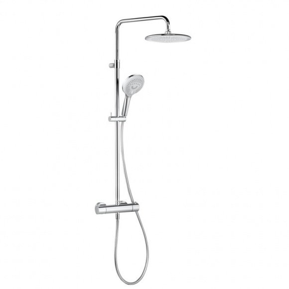 Душевая система Kludi FreshLine Dual Shower System термостатическая (670920500)
