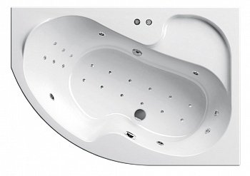 Гидромассажная ванна Ванна ROSA R 140х105 Beauty Pro (GMSR1142) фото