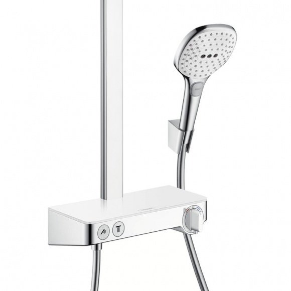 Душевая система Hansgrohe Raindance Select E 300 2jet Showerpipe (27126400)