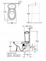 Унитаз напольный Villeroy&Boch Amadea без крышки и бачка (769510R1) 122258