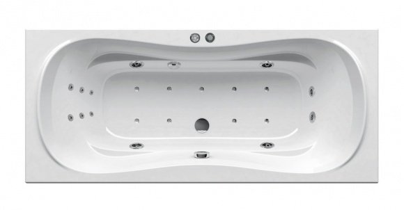 Гидромассажная ванна Ravak Campanula II 180x80 Beauty Pro (GMSR1472)