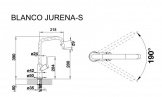 Смеситель кухонный Blanco Jurena-S хром (520765) 49452