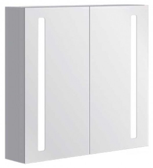 Зеркальный шкаф Villeroy&Boch Verity Line 80х75х17.3 серый (B3078000)
