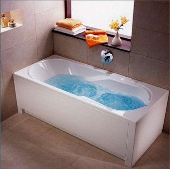 Ванна акриловая Kolo Comfort 170х75 прямоугольная + ножки + сифон (XWP307000G) фото