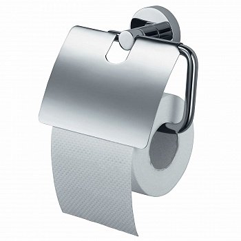 Держатель для туалетной бумаги Haceka Kosmos с крышкой (1112657) фото