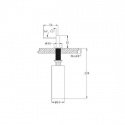 Дозатор для жидких моющих средств Franke SDR Хром 500 мл (119.0287.540) 2-18220