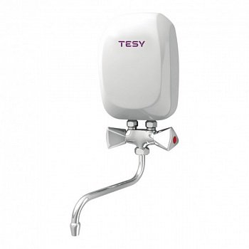 Проточный водонагреватель Tesy со смесителем 3,5 кВт (IWH35X02KI) фото