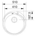 Кухонная мойка Franke ROL 610-41 декор (101.0255.788) 38972
