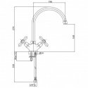 Смеситель кухонный Bianchi Old Fashion (LVMOLF75800AVOT) 116066