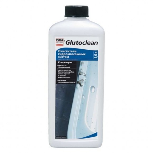 Чистящее средство для гидромассажных систем Glutoclean 1 л концентрат
