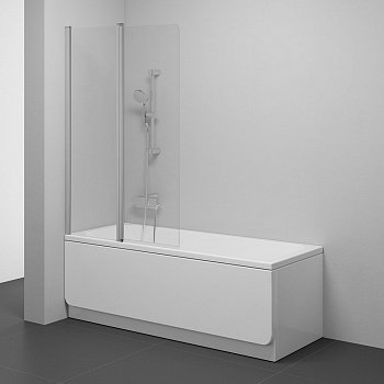 Шторка для ванны Ravak CVS2-100 transparent satin левосторонняя фото
