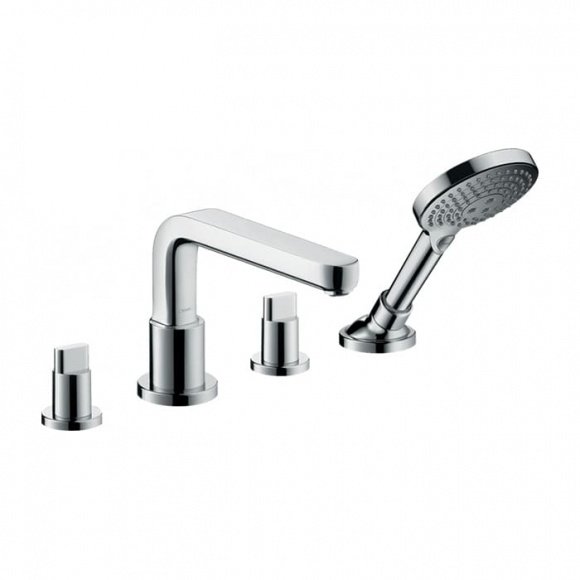 Смеситель для ванны Hansgrohe Metris S на 4 отверстия (31447000)