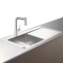 Кухонный комплект мойка со смесителем Hansgrohe C71-F450-11 (43229000) 202168