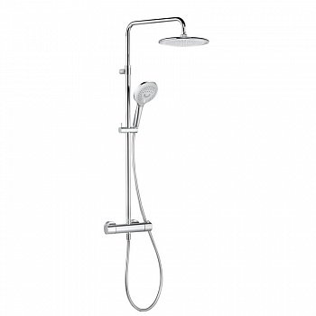 Душевая система Kludi FreshLine Dual Shower System термостатическая (670920500) фото