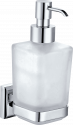 Дозатор для жидкого мыла Aqua Rodos Леонардо стекло 9933А хром (OC0000492) 55097