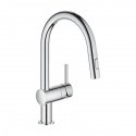 Смеситель кухонный Grohe Minta с выдвижным изливом (32321002) 186734