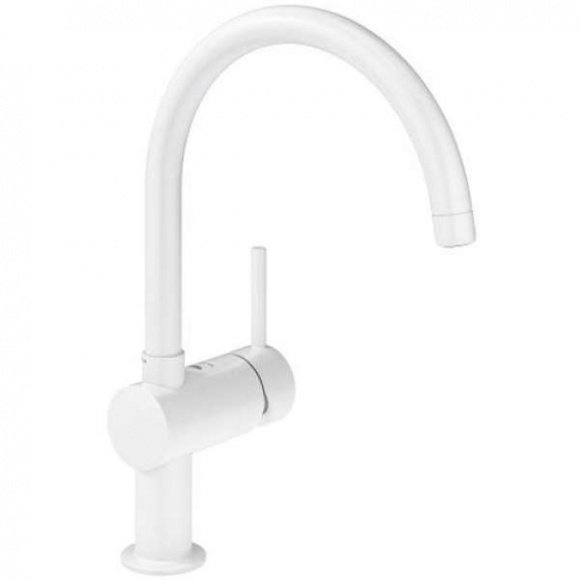 Смеситель кухонный Grohe Minta белый (32917LS0)