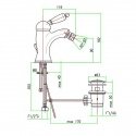 Смеситель для биде Fiore IMPERIAL (83ZZ5321) 140624