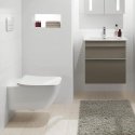 Унитаз подвесной Villeroy&Boch Venticello без ободка + сиденье Soft Close Slim (4611RSR1) 122350