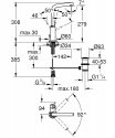 Смеситель для умывальника Grohe Atrio (32129001) 156071