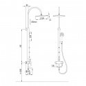 Душевая система Imprese Nahoru (T-10500) 22212