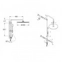 Душевая система Grohe Rainshower System 400 (27175000) 131828