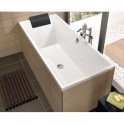 Ванна акриловая Villeroy&Boch Squaro Slim 180х80 прямоугольная + ножки (UBQ180SQS2V-01) 161097