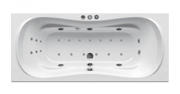 Гидромассажная ванна Ravak Campanula II 180x80  Beauty Ultra белый (GMSR1493)