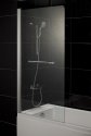 Шторка для ванны Eger 80 см тонированное левая (599-02L grey) 175617