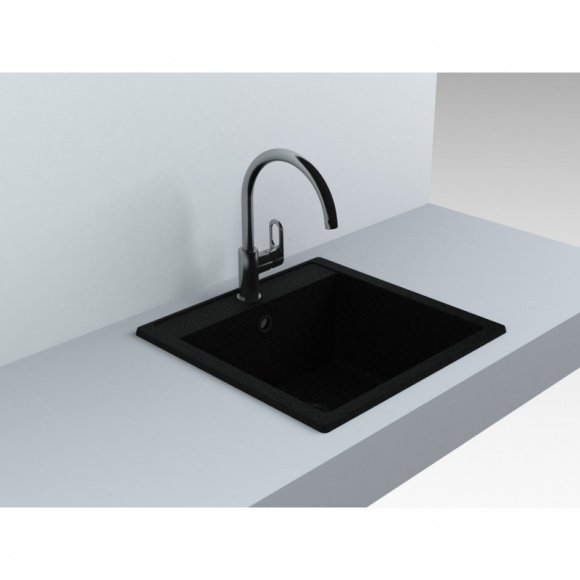 Кухонная мойка  MIRAGGIO Bodrum 510 Black (00206507)