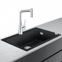 Кухонный комплект мойка со смесителем Hansgrohe C51-F660-02 (43213000) 202409