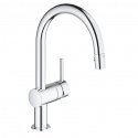 Смеситель кухонный Grohe Minta выдвижной излив хром (32321000) 153681