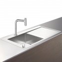 Кухонный комплект мойка со смесителем Hansgrohe C71-F450-12 (43230000) 202187