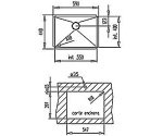 Кухонная мойка Teka LINEA R10 550.400 зеркальная (40125510) 39539