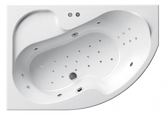 Гидромассажная ванна Ванна ROSA L 150х105  Power Ultra белый (GMSR1189)