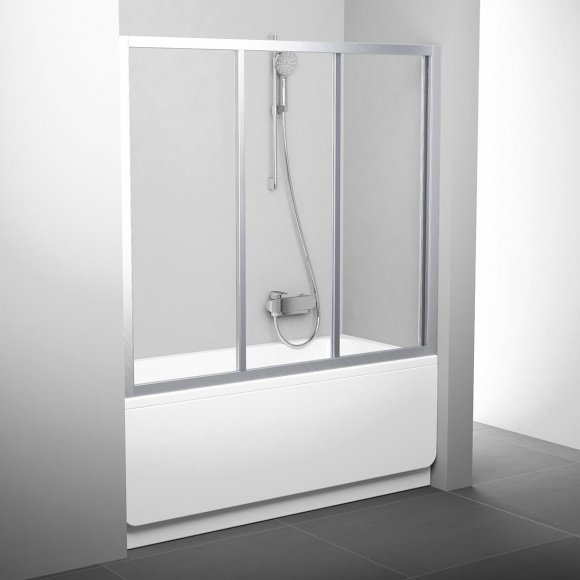 Шторка для ванны Ravak AVDP3-170 сатин transparent