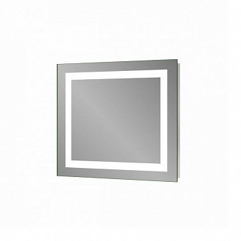 Зеркало SANWERK LAVA "Kvadra" с подсветкой 80х65 см (ZL0000161) фото