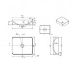 Умывальник Fancy Marble Kim (5004101) 127243