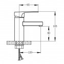 Смеситель для умывальника Potato P1030-7  (POTP10307) 103557