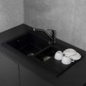Кухонная мойка Fancy Marble Alabama светло-черная (107080004) 194971