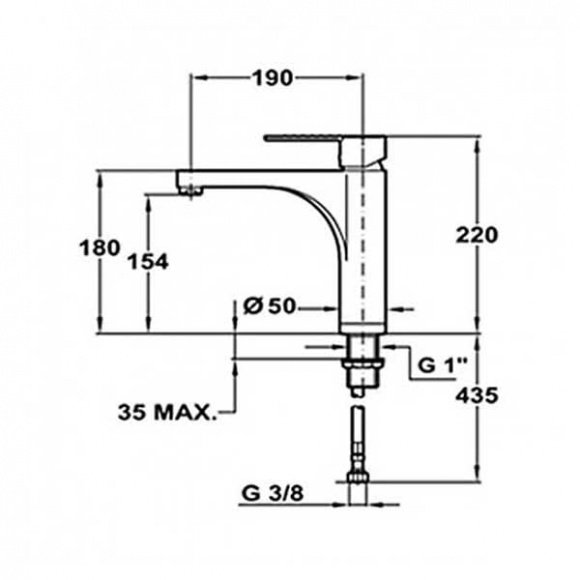 Смеситель кухонный Teka Expression LC 389192710