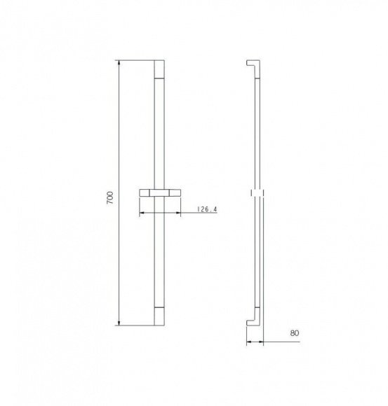 Душевой гарнитур Bianchi (SALPIA684000CRM)