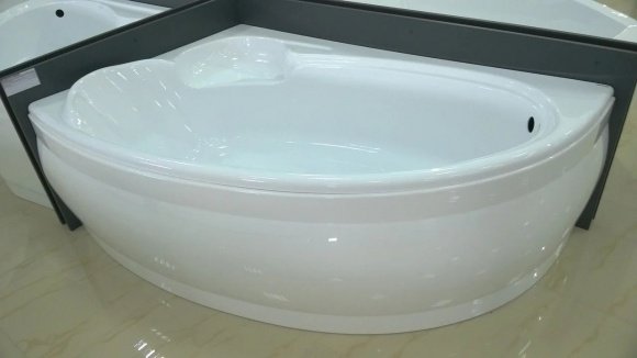 Ванна акриловая Besco WENUS FINEZJA 140х95 левая (00000004890)