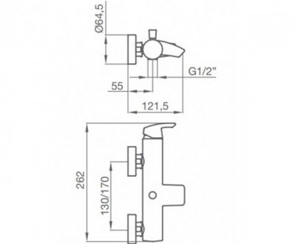 Смеситель для ванны GRB Premier (50225500)