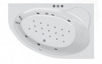 Гидромассажная ванна Ravak Asymmetric II 170 R Duo Ultra Plus (GMSR0994) фото