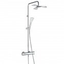 Душевая система Kludi Fizz Dual Shower System термостатическая, хром (670950500) 2-184449