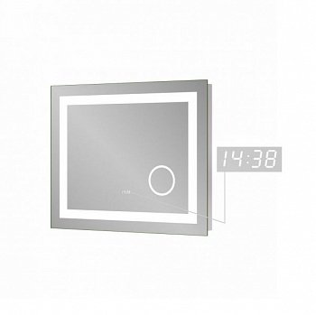 Зеркало SANWERK ULTRA "Mega" с подсветкой 80х65 см (ZU0000136) фото