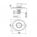 Смеситель для душа наружная часть PAFFONI BERRY (BR BOX010 CR) 159339