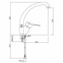 Смеситель кухонный Bianchi Delta (LVMSTR2001DLTACRM) 116012