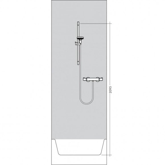 Душевой набор Hansgrohe Crometta 100 Vario (27030400)